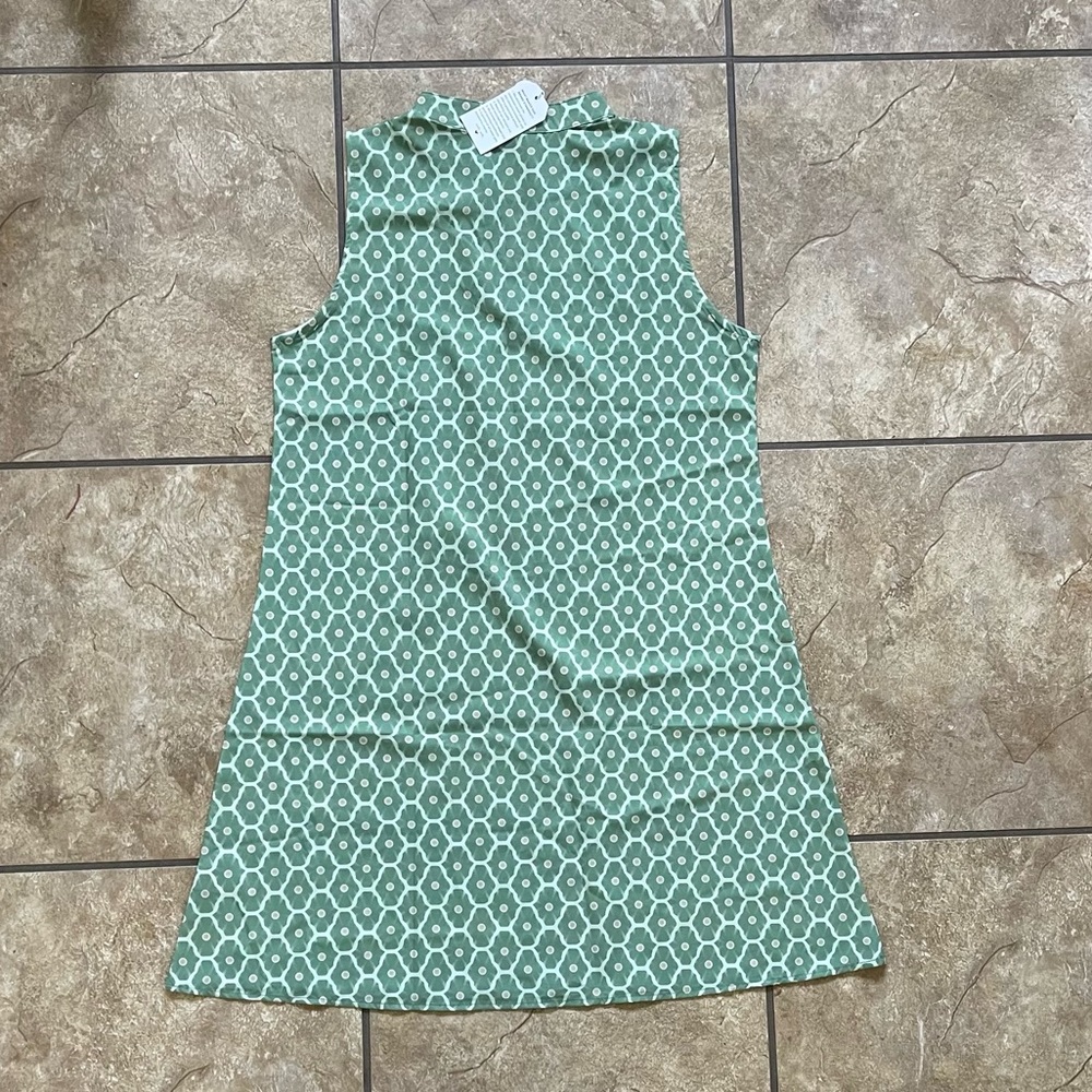 SHEIN Green patterned dress - Picture 2 of 2